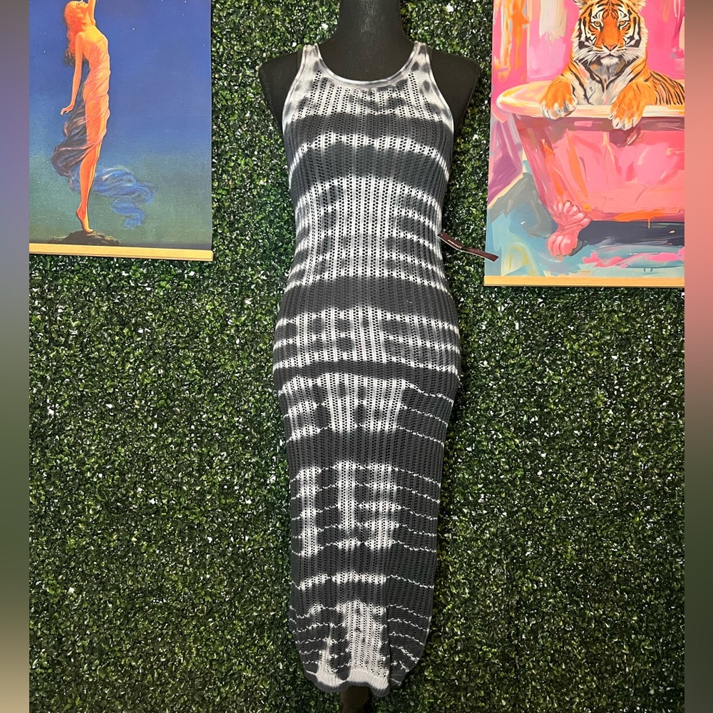 New York & Co. | Gabrielle Union | Knit Tie Dye Sweater Dress